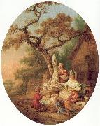 Prince, Jean-Baptiste le A Scene from Russian Life oil painting reproduction